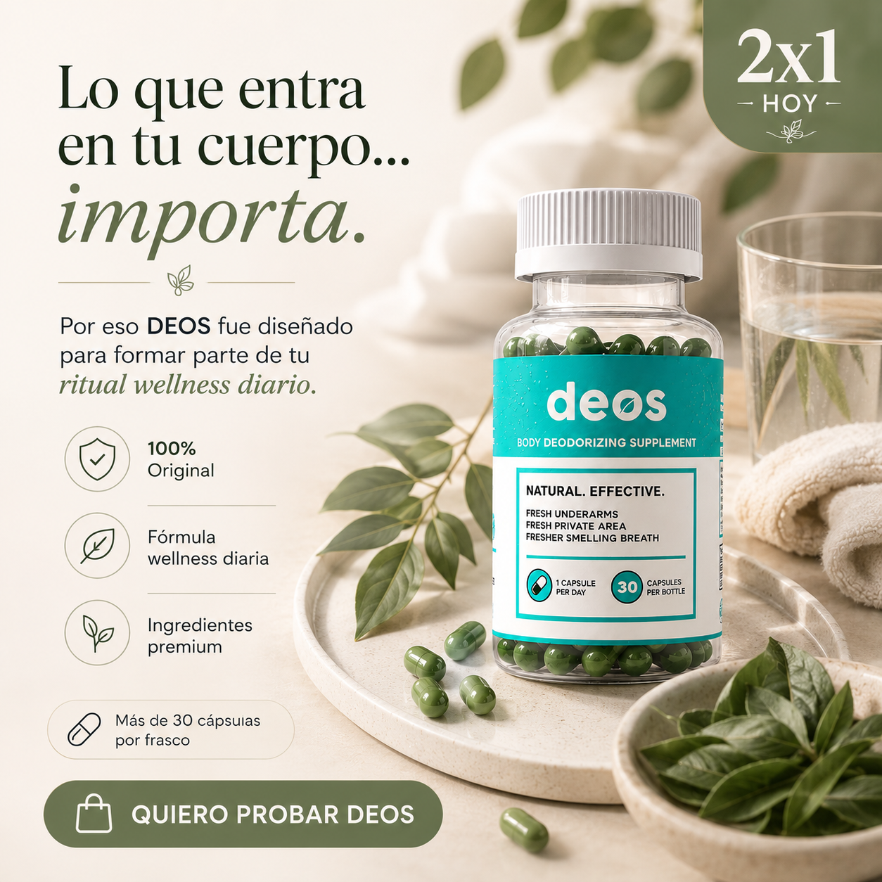 2X1 DEOS Original / Ritual fresh